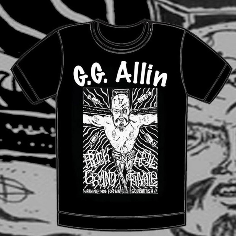 GG Allin Shirt Rock And Roll Grand Finale GG Allin T-Shirt Gifts