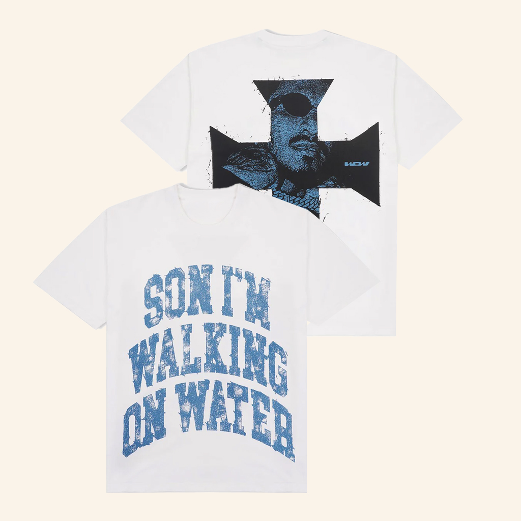 GG Certified Merch Cross T-Shirt Son I'm Walking On Water Shirt Gifts For Hip Hop Fans