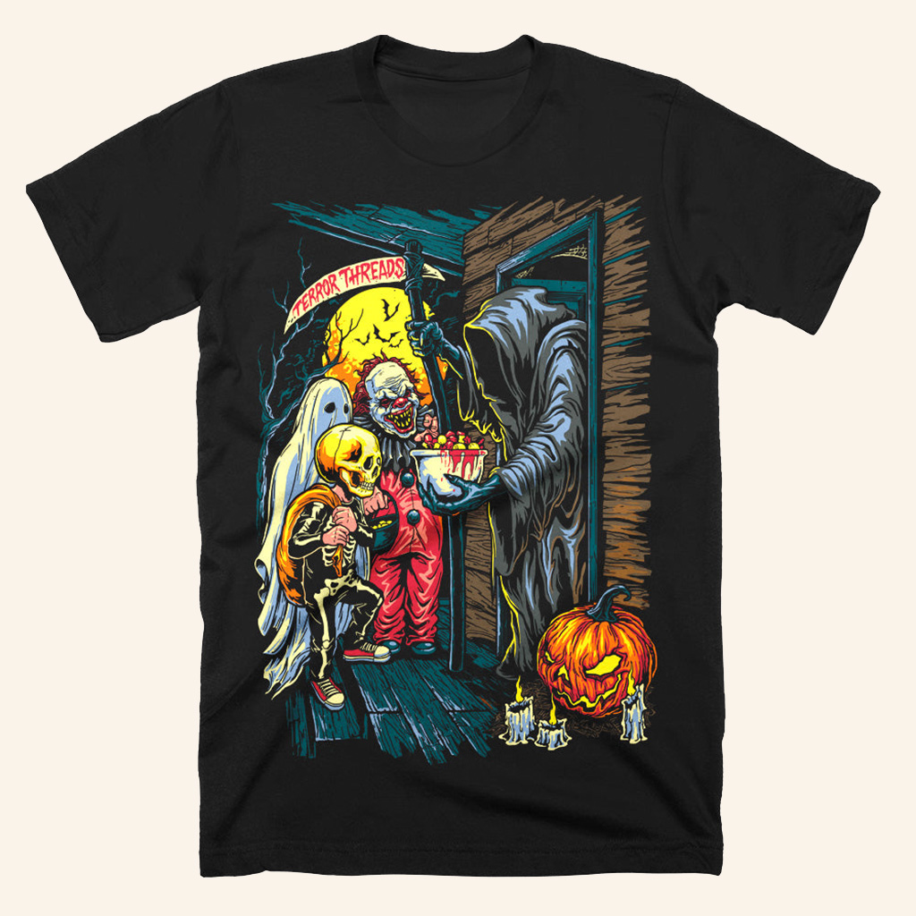Ghastly Greetings T-Shirt Halloween Clothes Presents For Brother Ghastly Greetings T-Shirt Halloween Clothes Presents For Brother