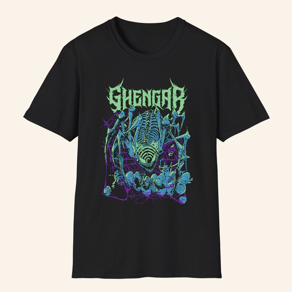 Ghengar Merch Ghastly Ghengar Arachnophilia T-Shirt Best Gifts For Music Lovers Ghengar Merch Ghastly Ghengar Arachnophilia T-Shirt Best Gifts For Music Lovers