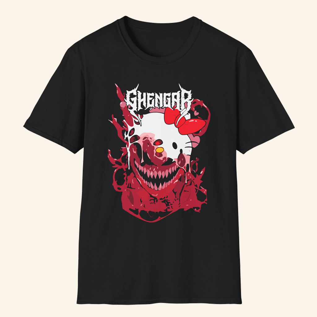 Ghengar Merch Ghastly Ghengar T-Shirt Gift Ideas For Music Lovers