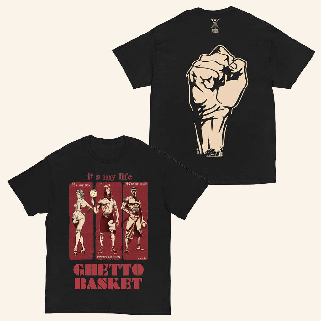 Ghetto Merch It's My Life Ghetto Basket Shirt Gifts For Your Boyfriend