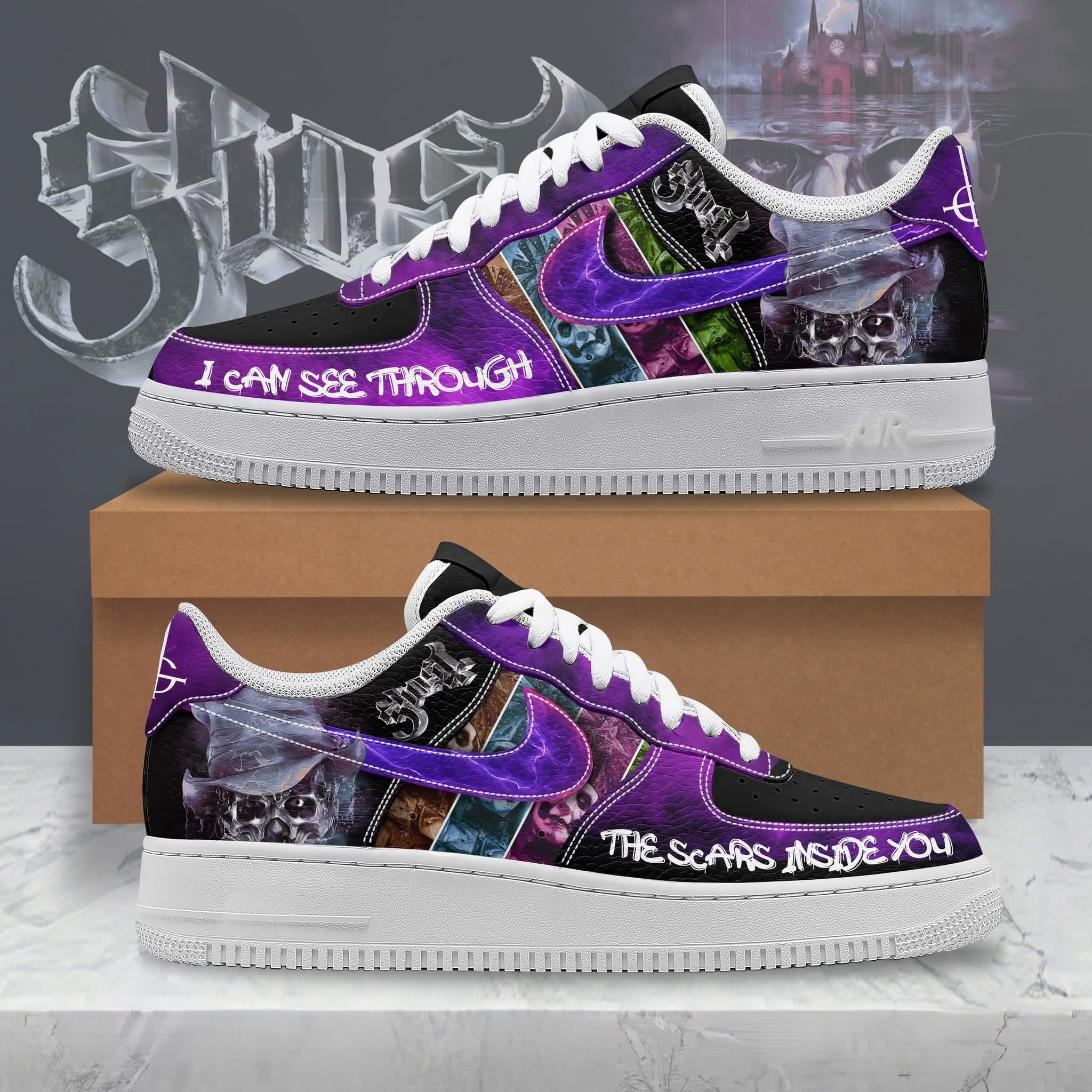 Ghost Band Air Force 1 Shoes Sneakers Merchandise Unique Best Gifts For Ghost Fans