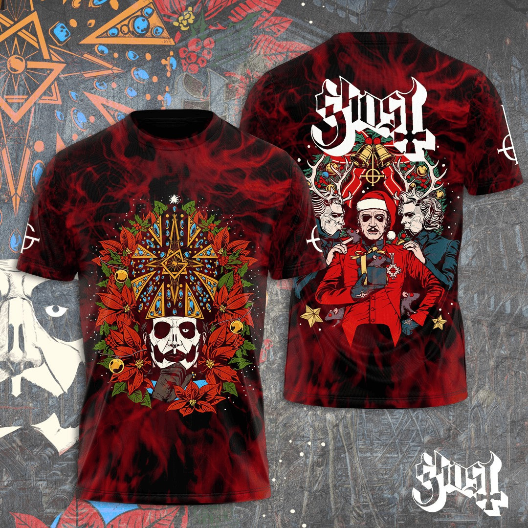 Ghost Band Announce Tour 2025 T-Shirt Gift For Music Lover