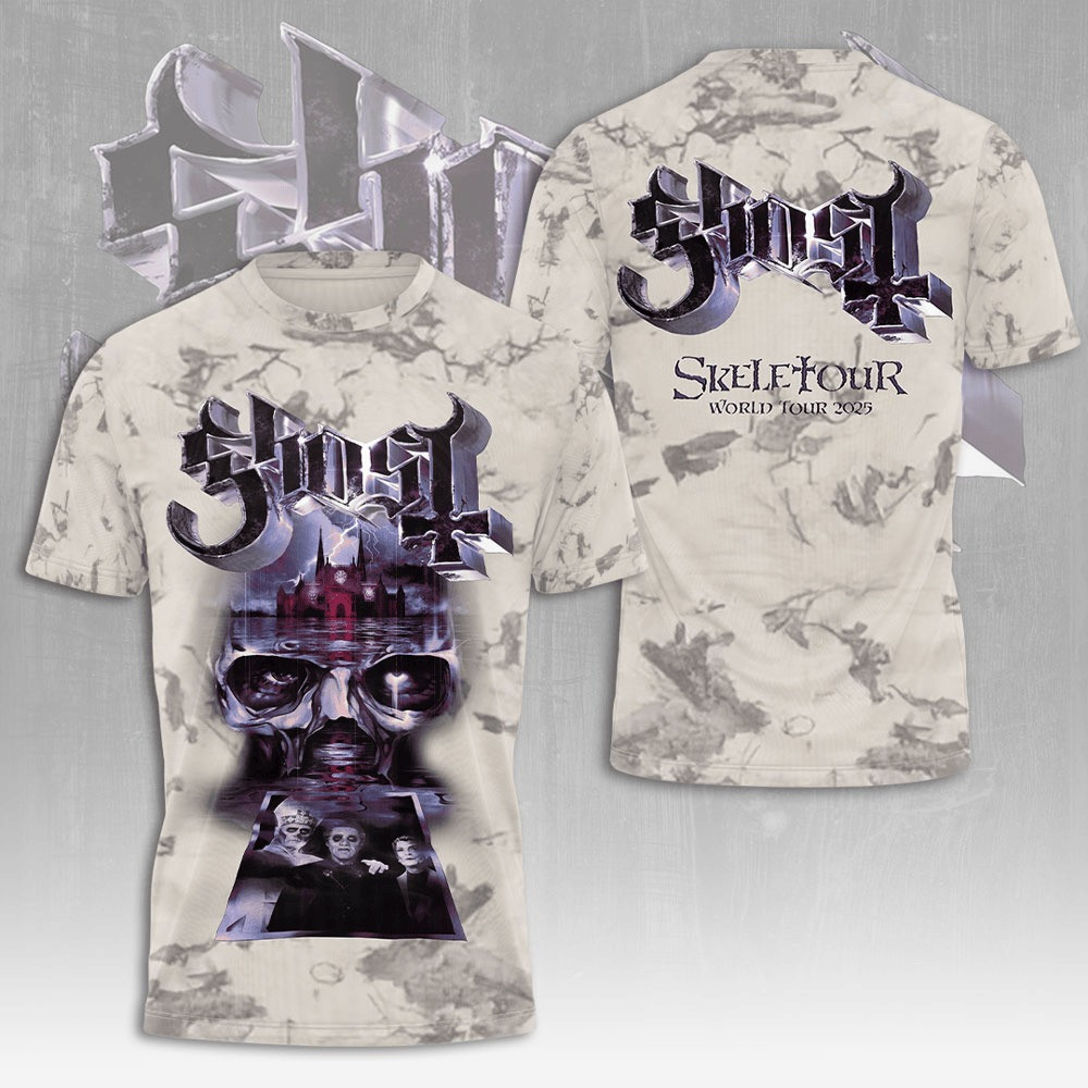 Ghost Band Announce World Tour 2025 T-Shirt Best Gifts For Music Lovers