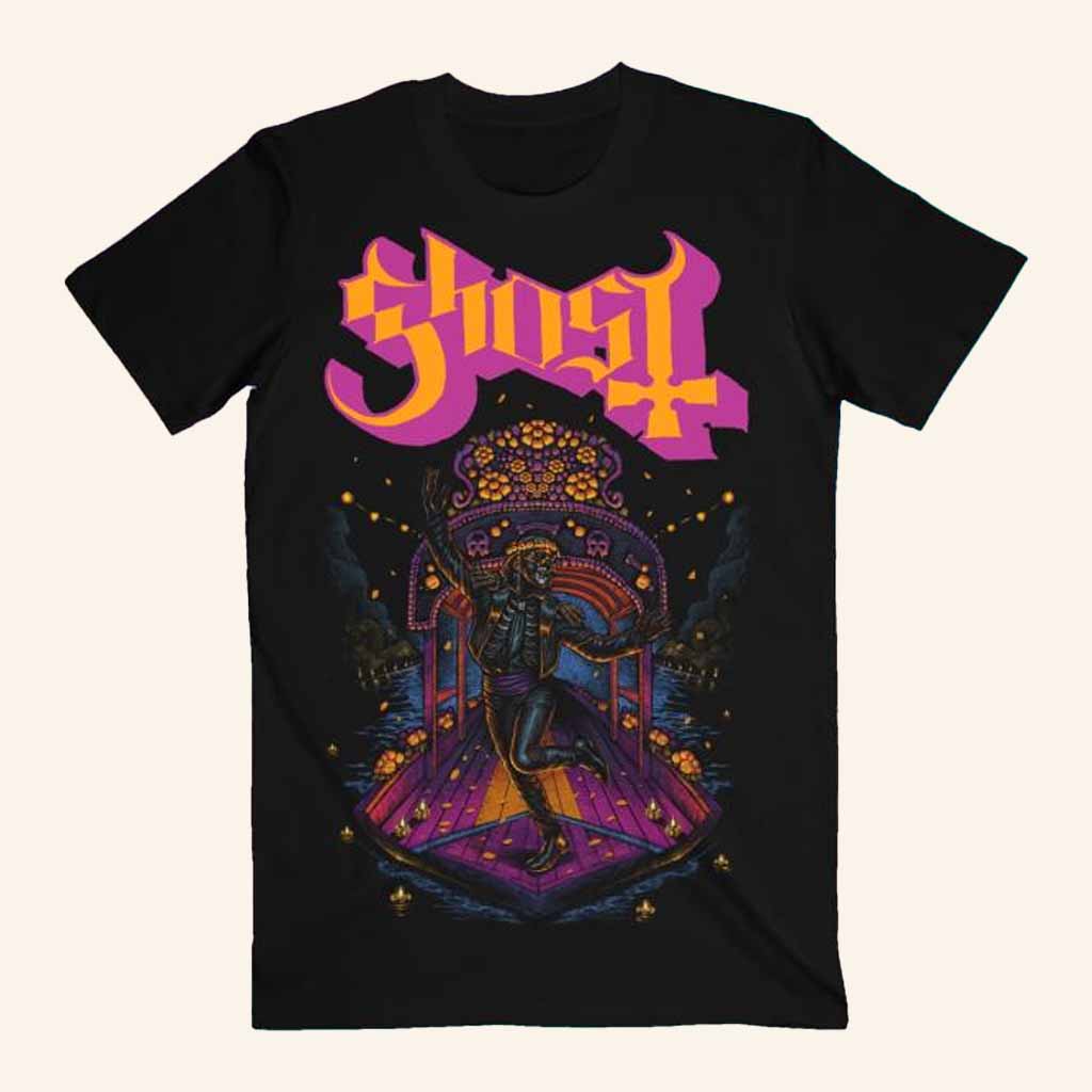 Ghost Band Merch Xochimilco MX T-Shirt Christmas Gift Ideas For Music Lovers Ghost Band Merch Xochimilco MX T-Shirt Christmas Gift Ideas For Music Lovers