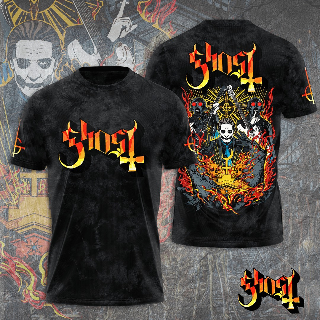 Ghost Band Tour 2025 T-Shirt Presents For Music Fans