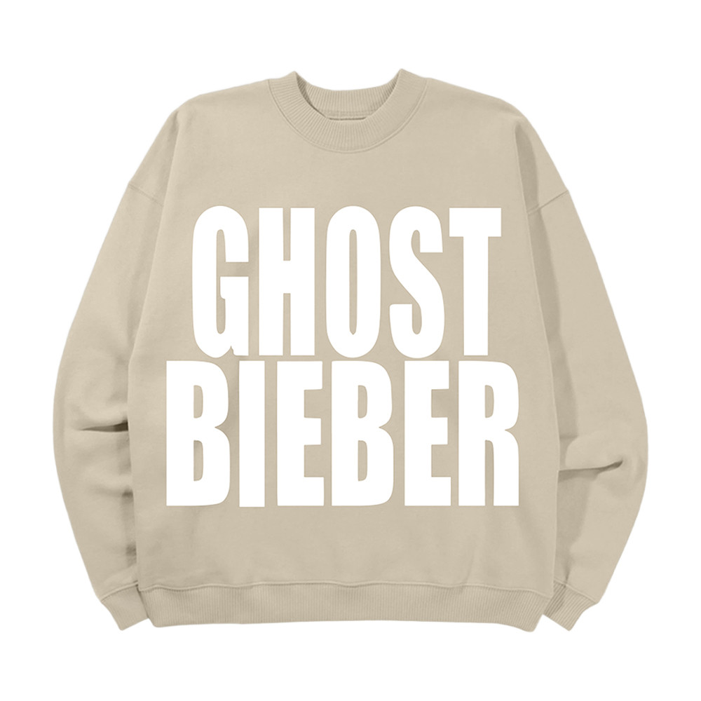 Ghost Bieber Justin Bieber Sweatshirt Justin Bieber Tour 2026 Apparel Present For Husband