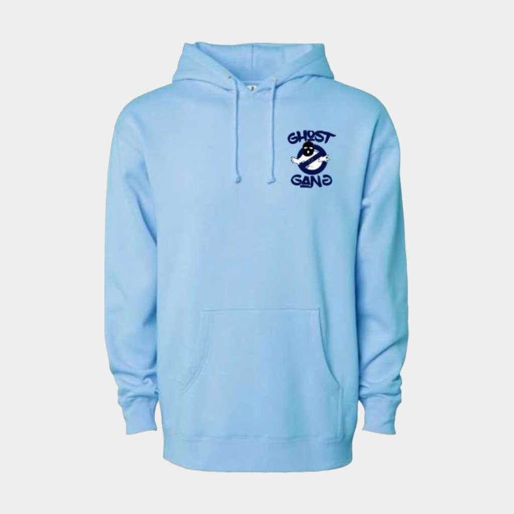 Ghost Gang Merch Light Blue Navy Blue Ghost Gang Hoodie Birthday Ideas For Boyfriend