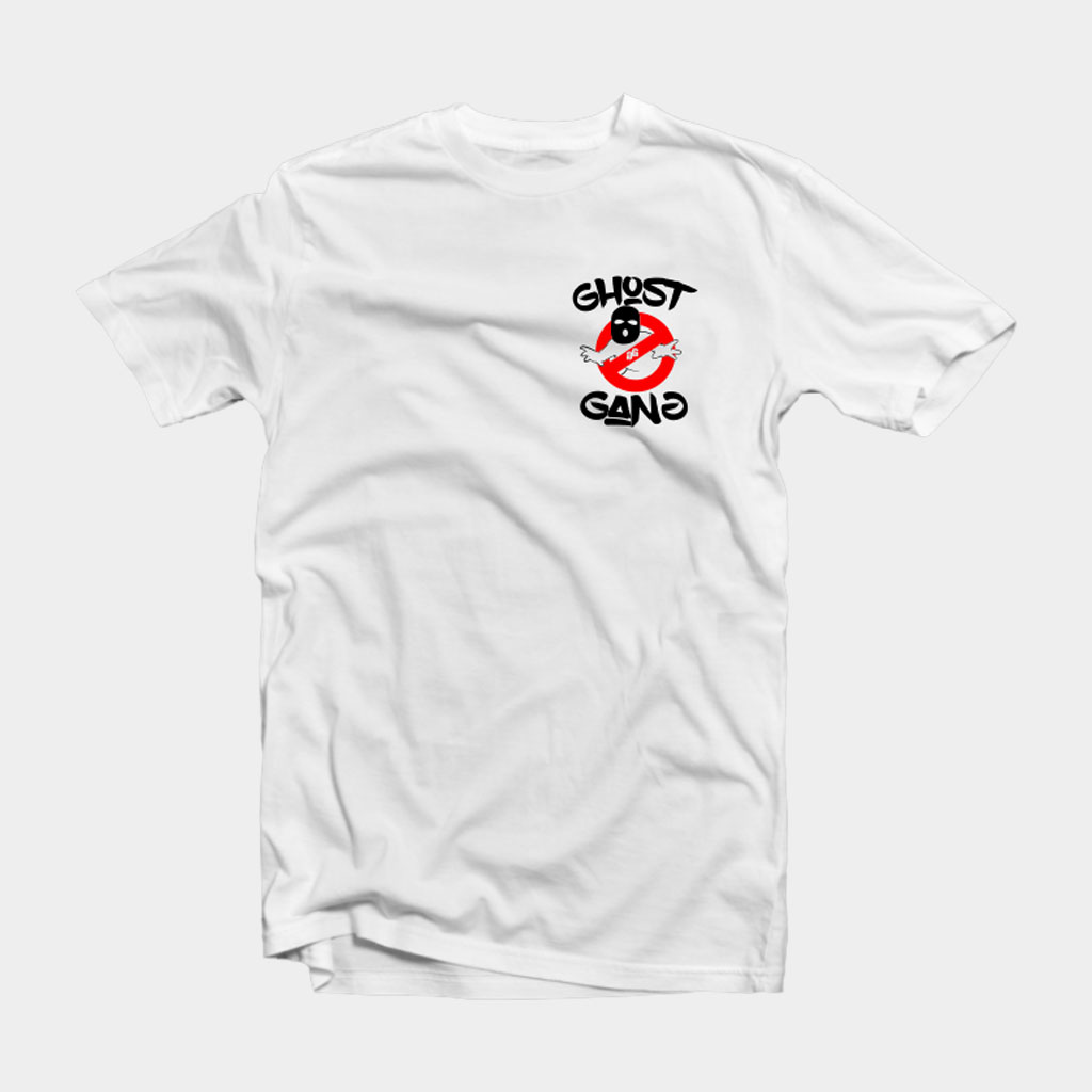 Ghost Gang Merch White Ghost Gang T-Shirt Birthday Gift For Husband