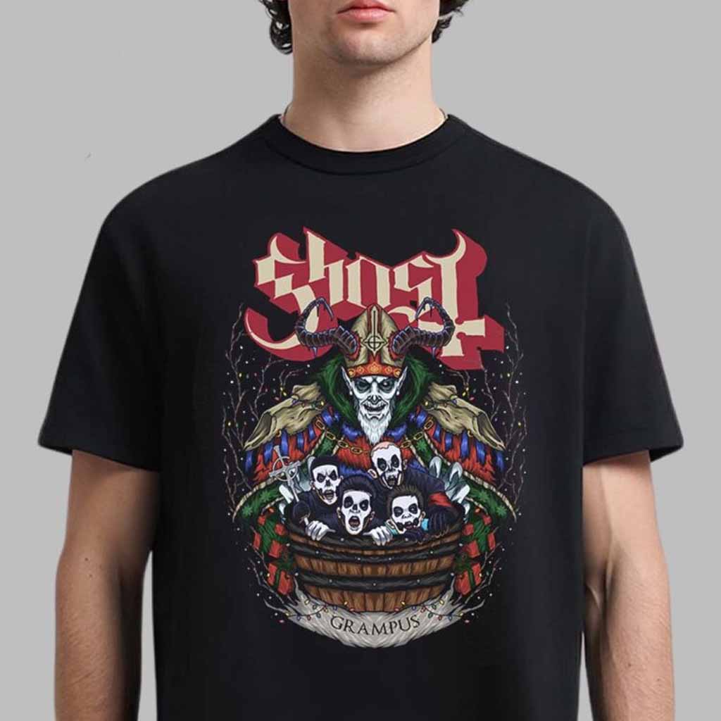 Ghost Grampus Nihil Xmas Rockabilia T-Shirt Ghost Merch Gifts For Christmas Ghost Grampus Nihil Xmas Rockabilia T-Shirt Ghost Merch Gifts For Christmas
