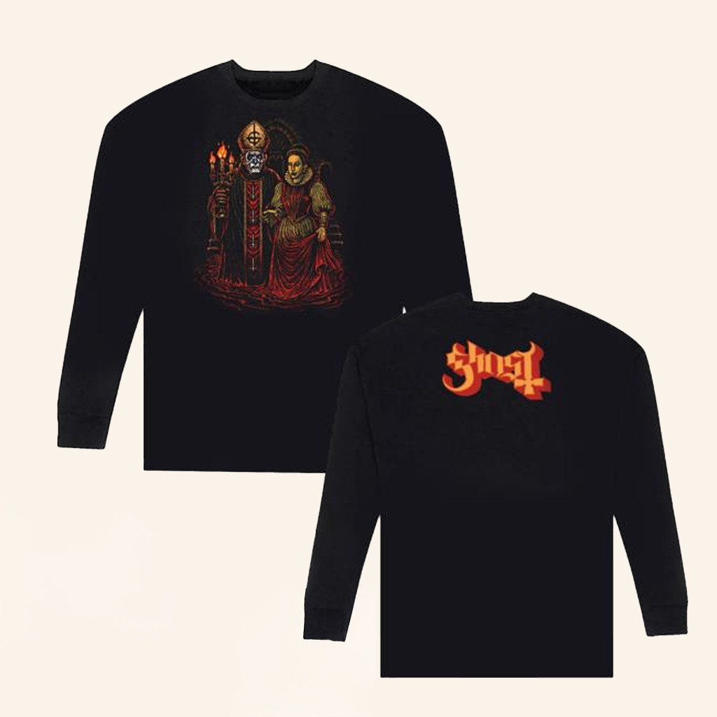 Ghost Merch Elizabeth And Papa I Long Sleeve T-Shirt Christmas Gifts For Boyfriend Ghost Merch Elizabeth And Papa I Long Sleeve T-Shirt Christmas Gifts For Boyfriend