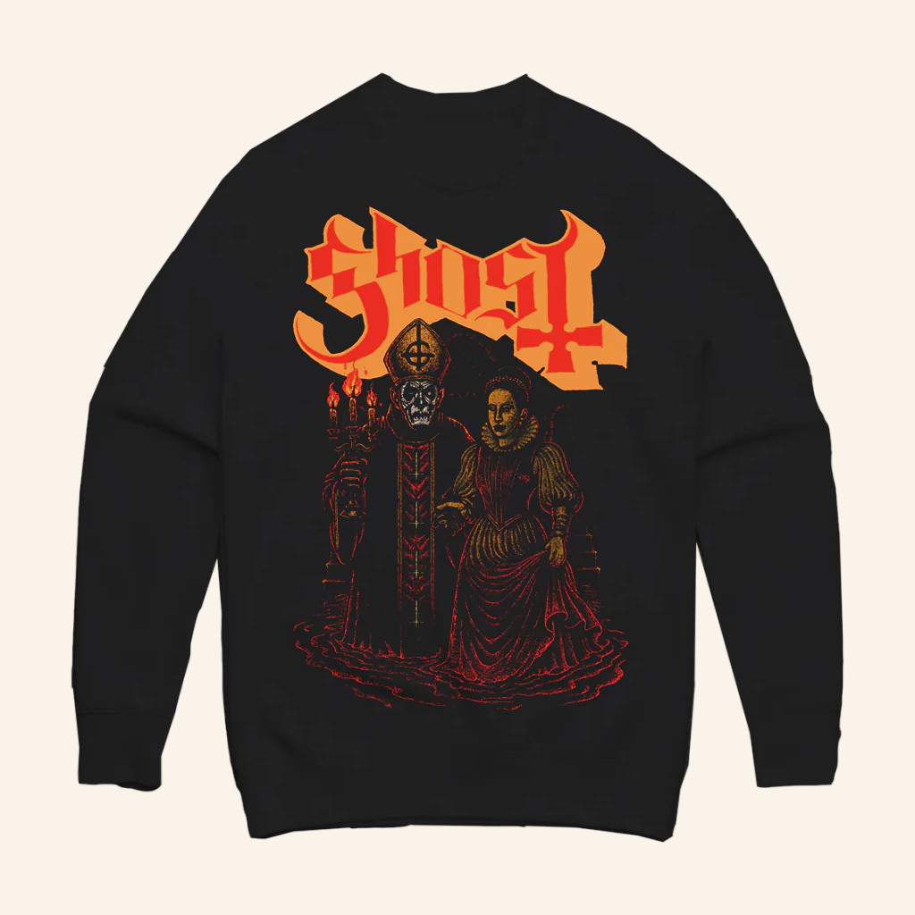 Ghost Merch Elizabeth And Papa I Sweatshirt Christmas Gifts For Father Ghost Merch Elizabeth And Papa I Sweatshirt Christmas Gifts For Father