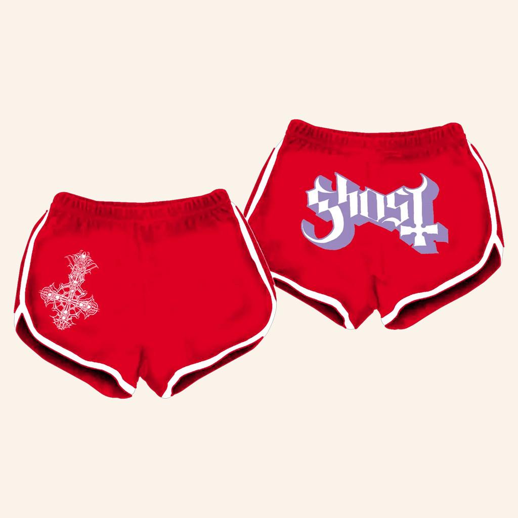 Ghost Merch Ghost Red Logo Shorts Christmas Present For Daughter Ghost Merch Ghost Red Logo Shorts Christmas Present For Daughter