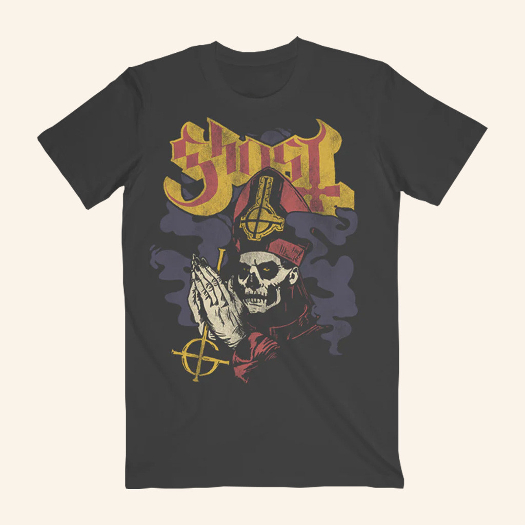 Ghost Merch Prayer Hands T-Shirt Christmas Ideas For Husband Ghost Merch Prayer Hands T-Shirt Christmas Ideas For Husband