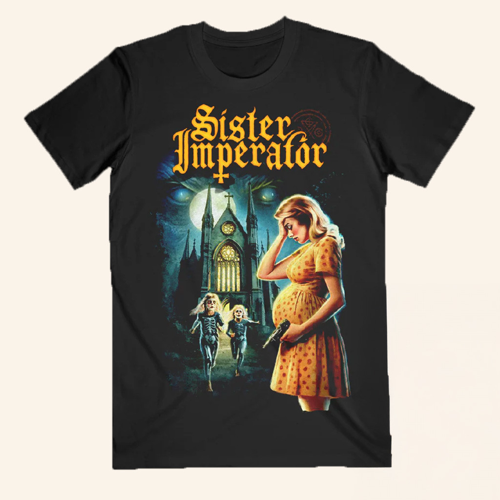 Ghost Merch Sister Imperator Foil Comic T-Shirt Best Christmas Gifts For Wife Ghost Merch Sister Imperator Foil Comic T-Shirt Best Christmas Gifts For Wife