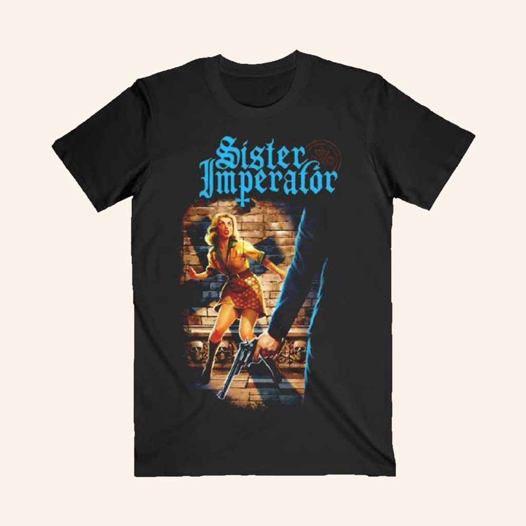 Ghost Merch Sister Imperator Foil Print 4 T-Shirt Gifts For Sister Ghost Merch Sister Imperator Foil Print 4 T-Shirt Gifts For Sister