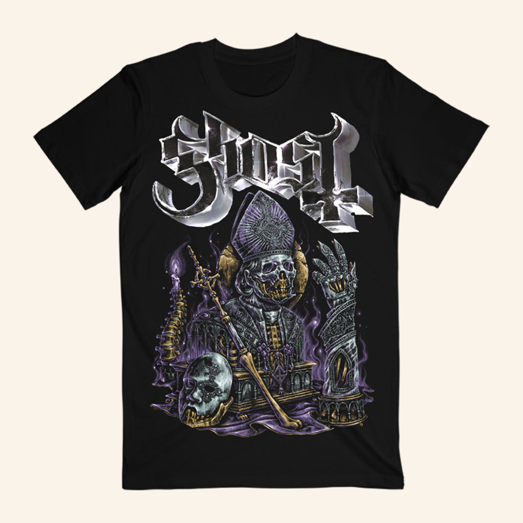 Ghost Merch Skeleta 2025 T-Shirt Music Lover Gifts For Him Ghost Merch Skeleta 2025 T-Shirt Music Lover Gifts For Him