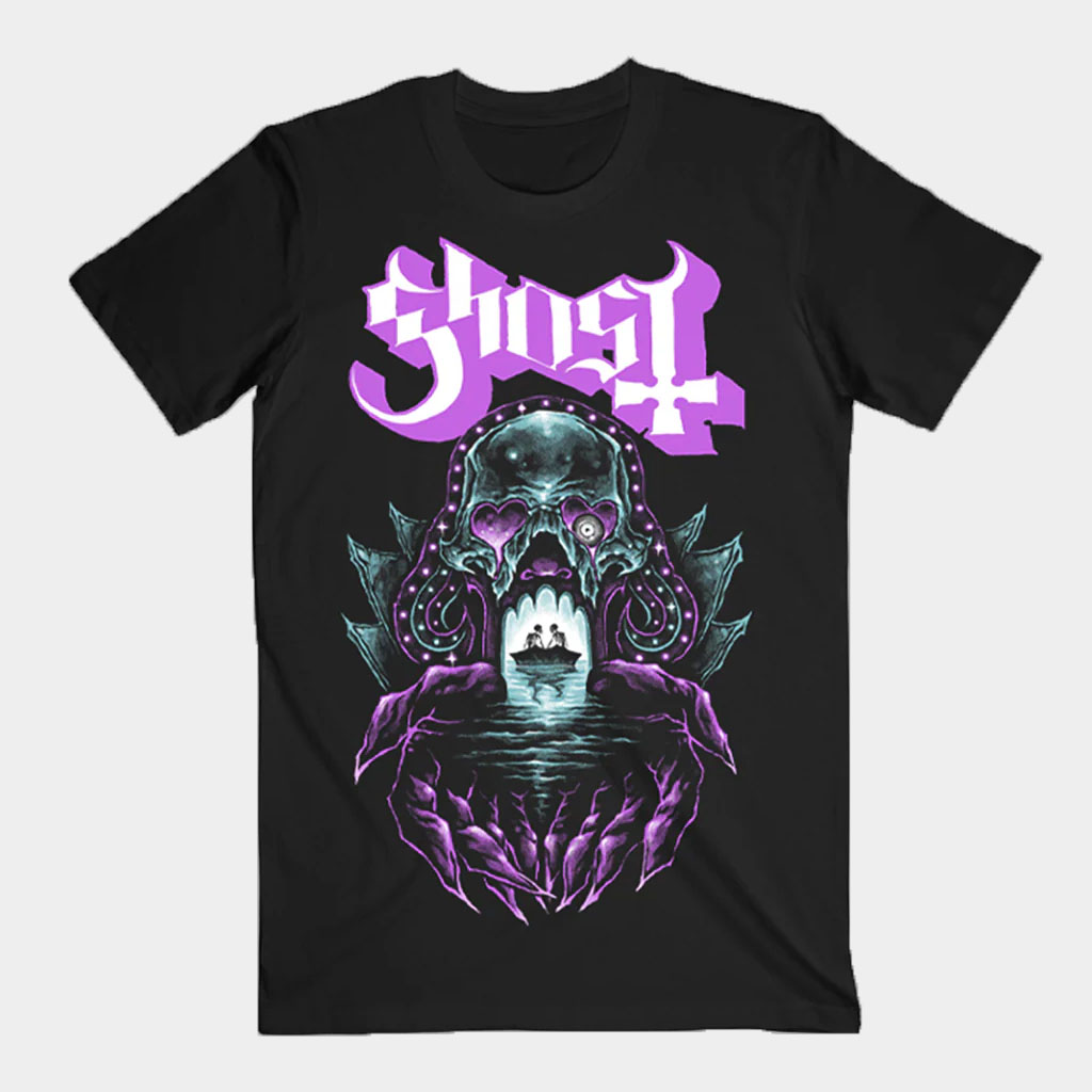 GHOST Merch Tunnel Of Love T-Shirt GHOST Rock Band Shirt Gifts For Fans