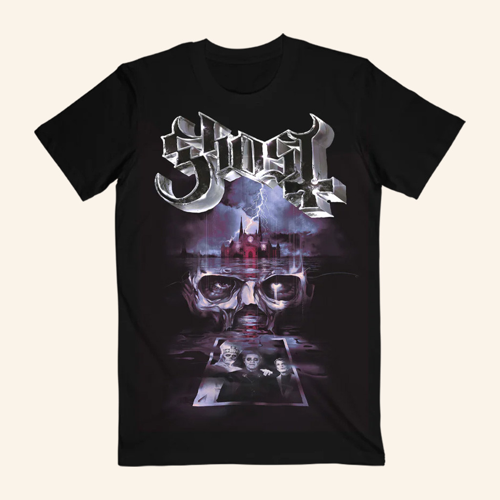 Ghost Merch World Tour T-Shirt Christmas Gifts For Rock Lovers Ghost Merch World Tour T-Shirt Christmas Gifts For Rock Lovers