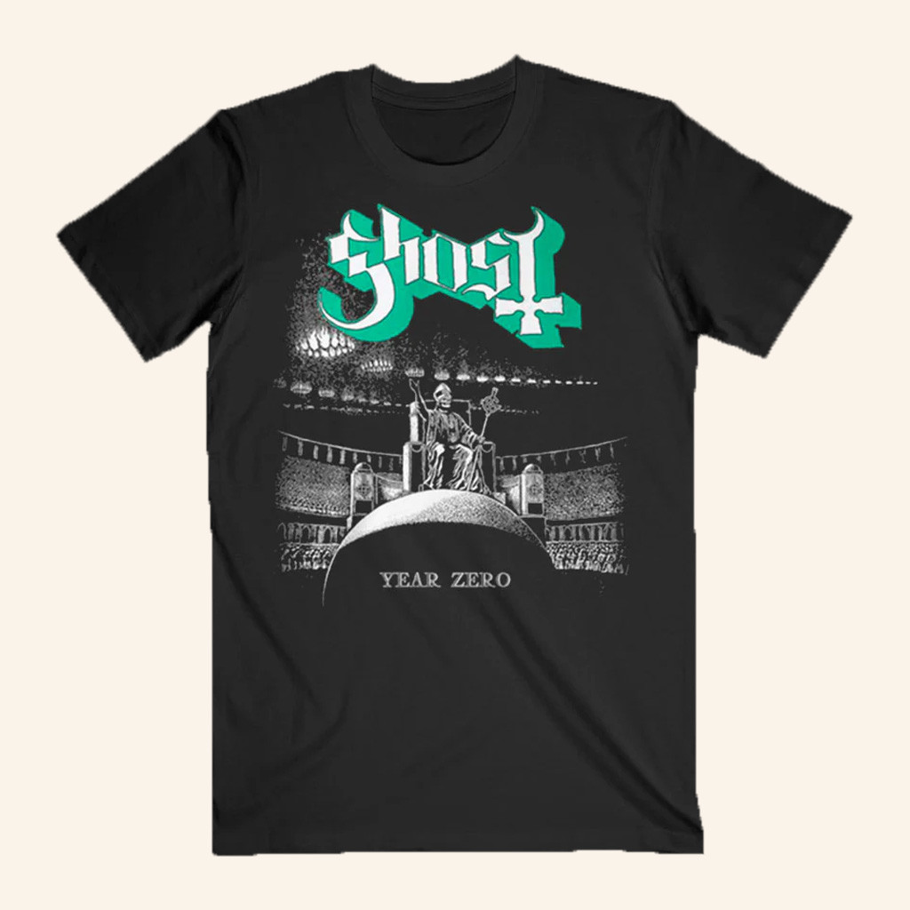 Ghost Merch Year Zero T-Shirt Birthday Gifts For Rock Lovers