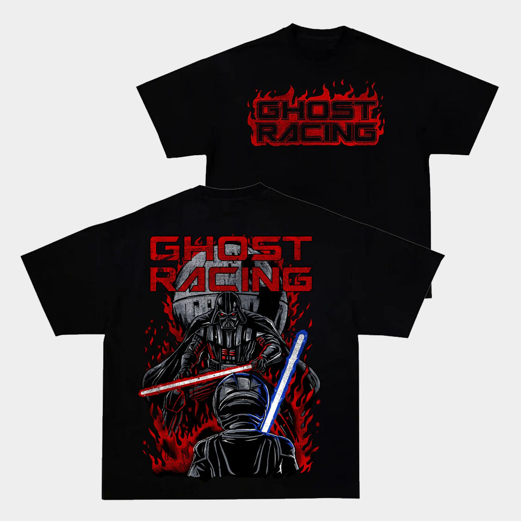 Ghost Racing Merch Darth Vader Shirt Black Birthday Gifts For Him