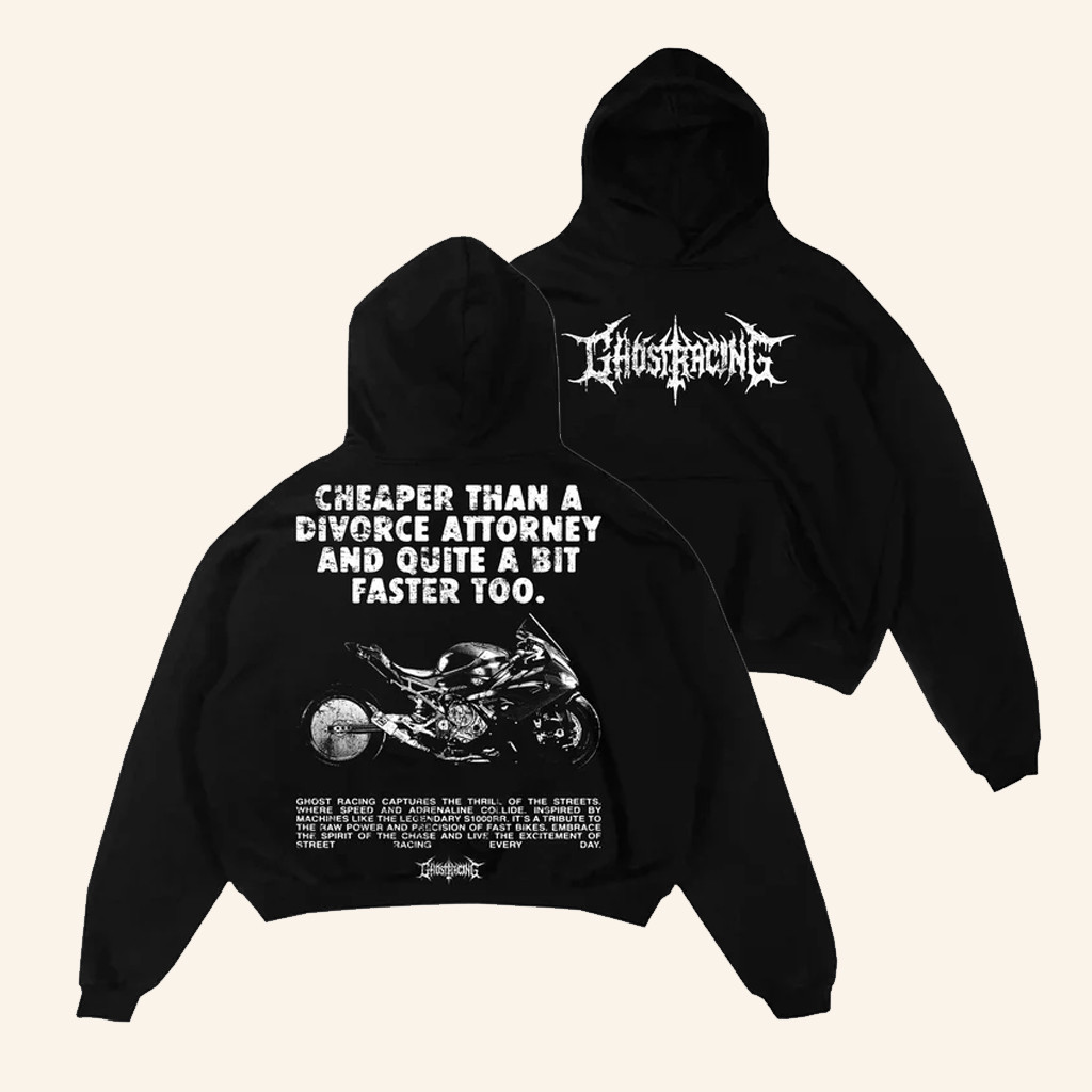Ghost Racing Merch Divorce Attorney Hoodie Christmas Present Ideas For Dad