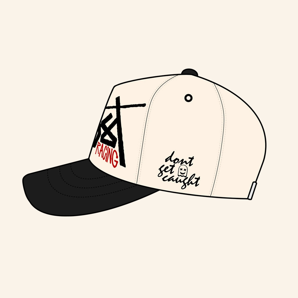 Ghost Racing Merch Embroidered Ghost Hat Don't Get Caught Hat Christmas Present Ideas For Him