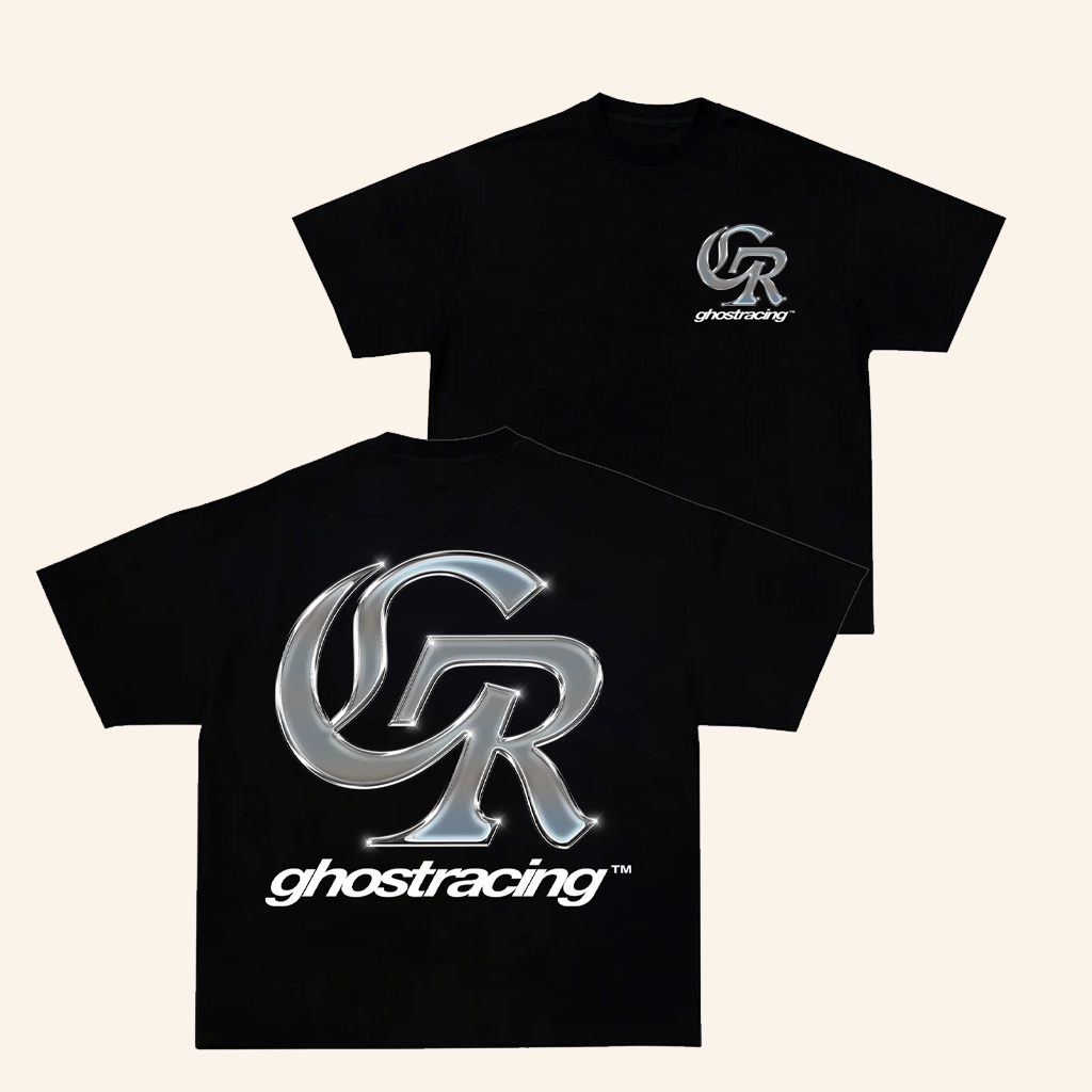 Ghost Racing Merch GR Chrome Shirt Gift Ideas For Husband