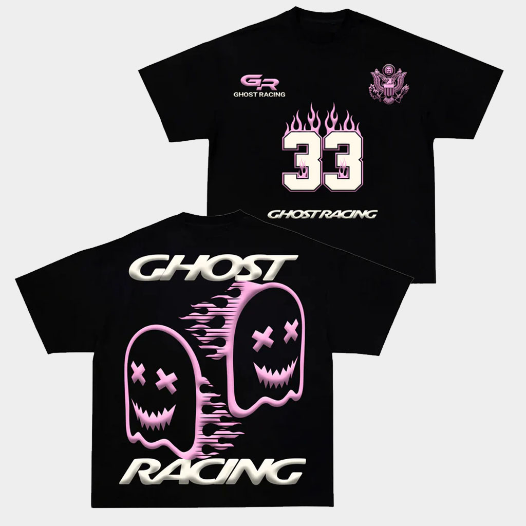 Ghost Racing Merch Twin Flames Shirt Black Birthday Gift Ideas For Sister