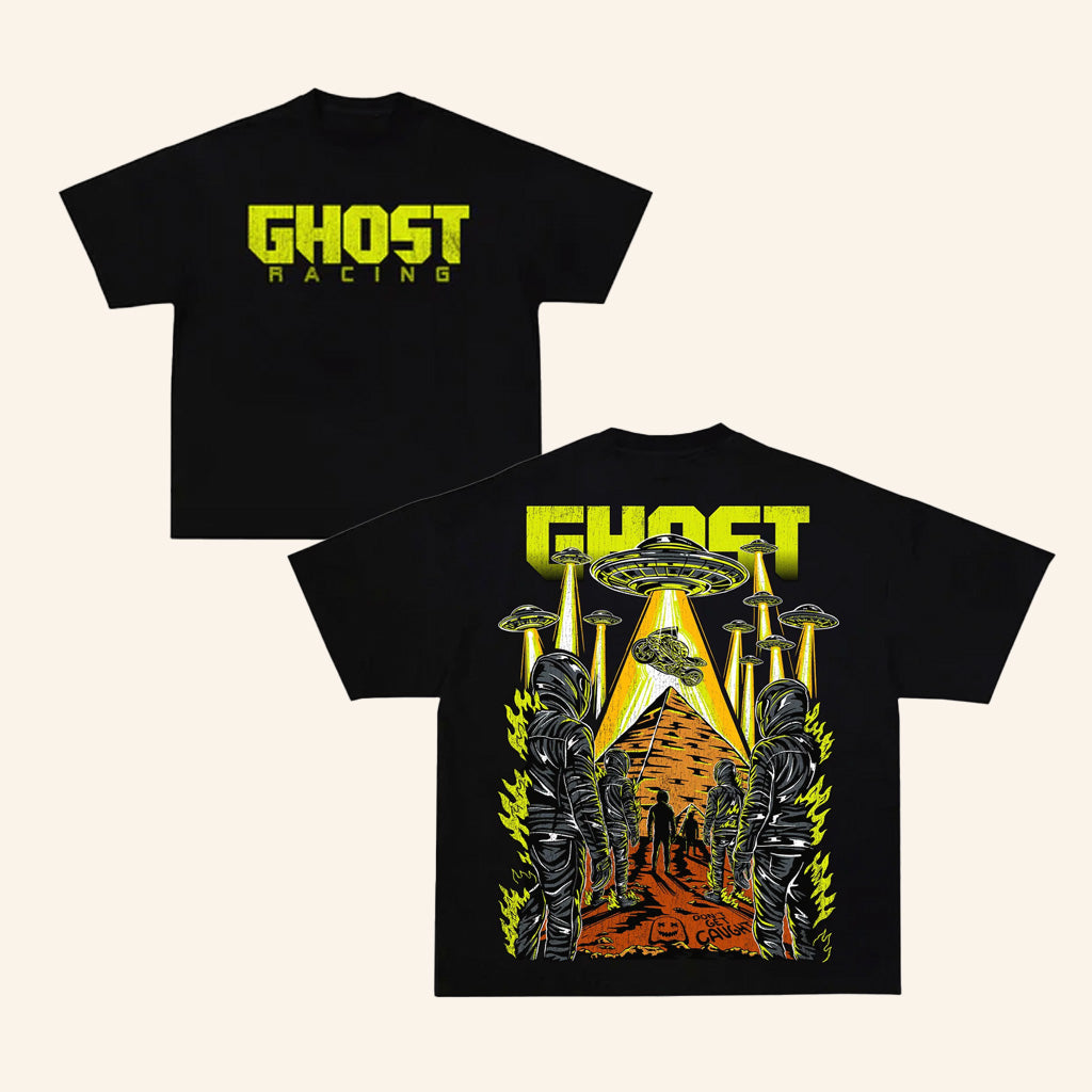 Ghost Racing Merch Ufo Abduction Black Shirt Gift Ideas For Fans Ghost Racing Merch Ufo Abduction Black Shirt Gift Ideas For Fans
