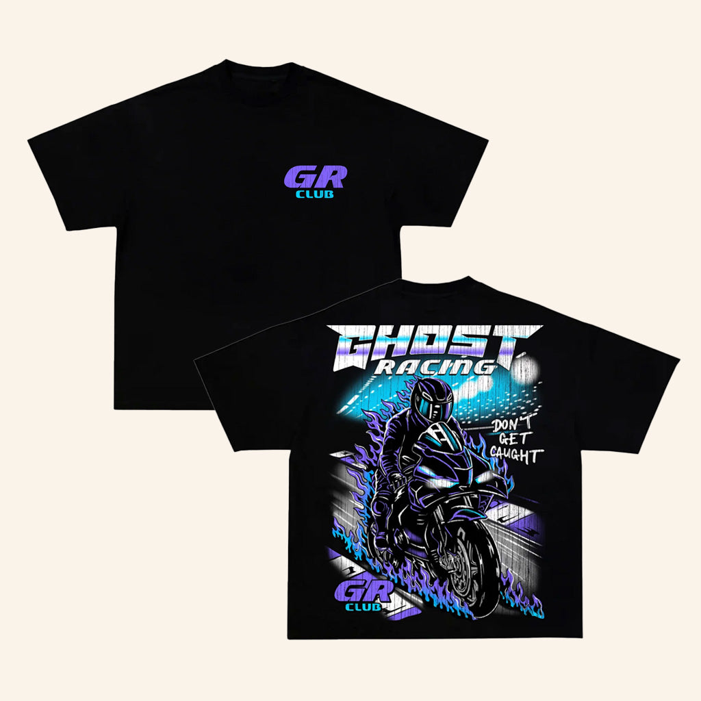 Ghost Racing Store Merch Vintage Track Black Shirt Gifts For Dad Ghost Racing Store Merch Vintage Track Black Shirt Gifts For Dad