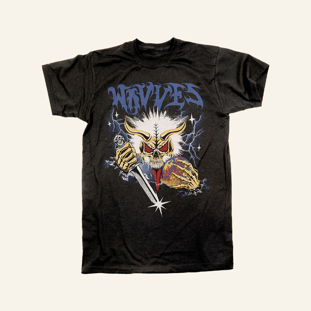 Ghost Ramp Merch Wavves Skull Sword T-Shirt Christmas Present For Brother