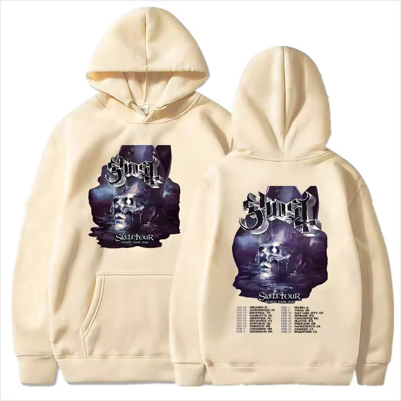 Ghost Skeletour World Tour 2026 North American Hoodies Gifts For Best Friend Trendy Merch