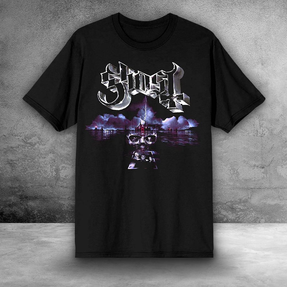 Ghost World Tour 2025 T-Shirt Perfect Rock Music Fan Merch Gift For Ghost Lovers
