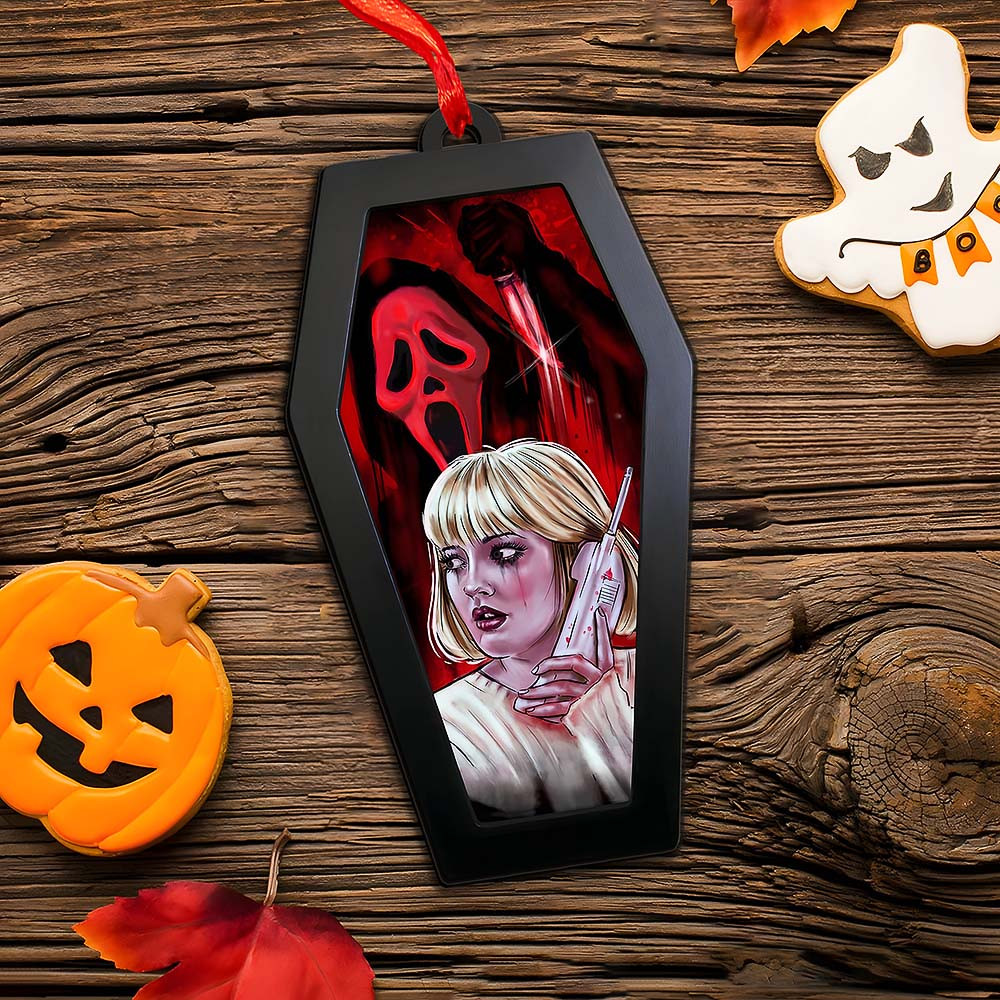 Ghostly Call Ornament Monster Ghost Horror Decoration