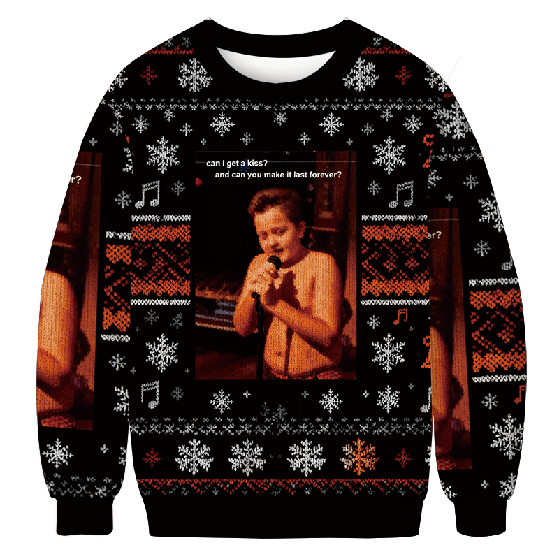 Gibby Singing iCarly Christmas Ugly Sweatshirt Christmas Gift For Family