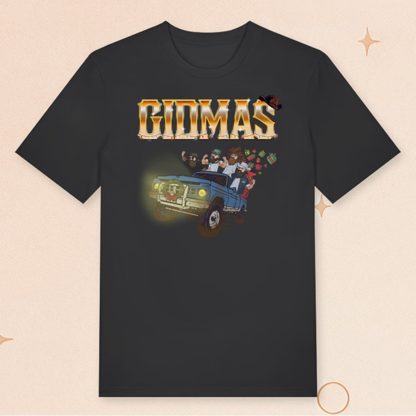 Gideon Merch Gidmas 2025 T-Shirt Christmas Gifts For Music Lovers