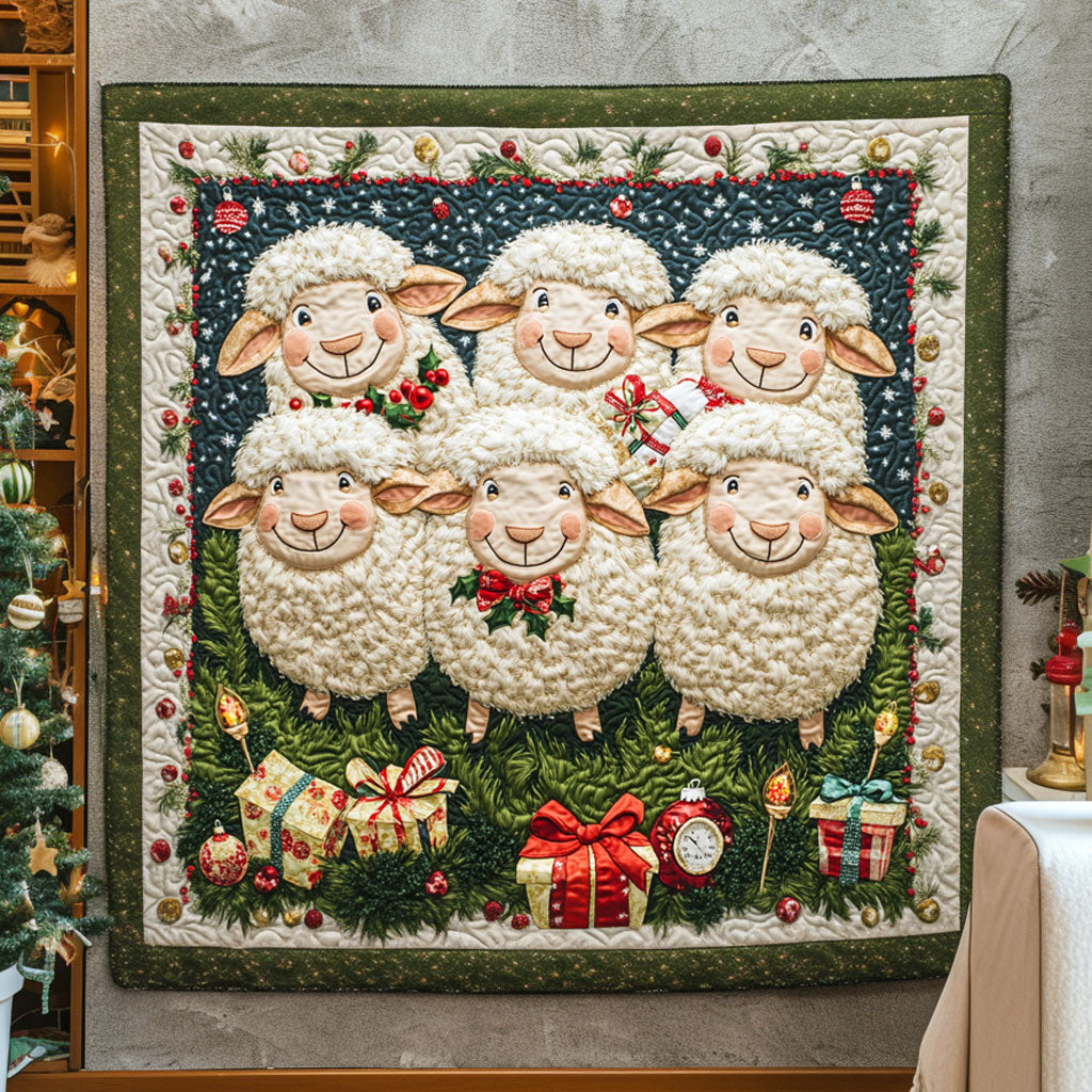 Gift Box Sheep Quilt Blanket Best Blankets Presents For Sheep Lovers