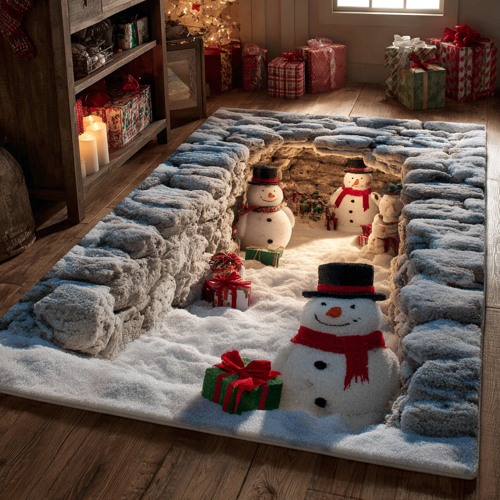 Gift Snowman Area Rug Christmas Entryway Decor Christmas Gifts For Your Girlfriend