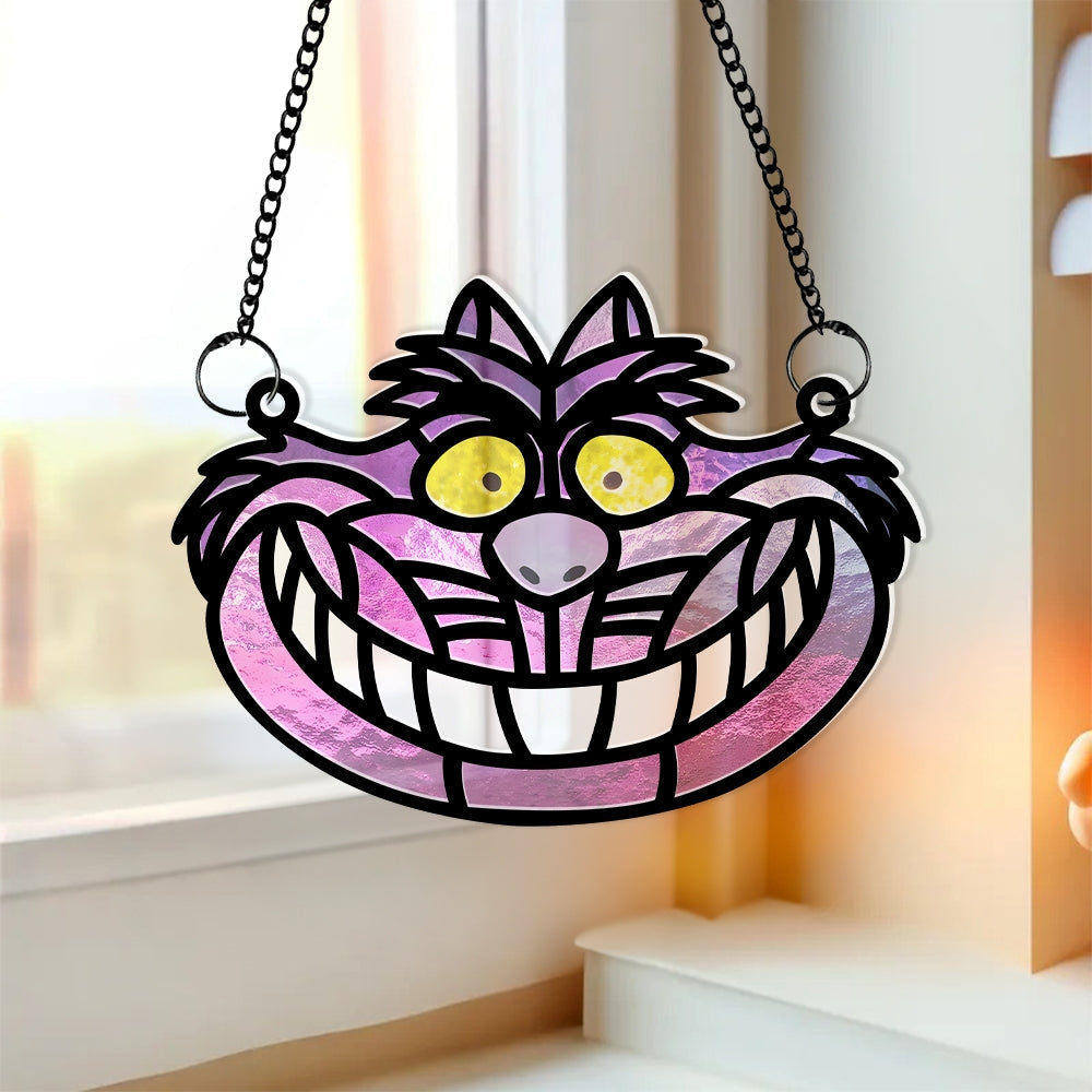 Gifts For Horror Cat Suncatcher Ornament - Holiday Tree Decoration Gift