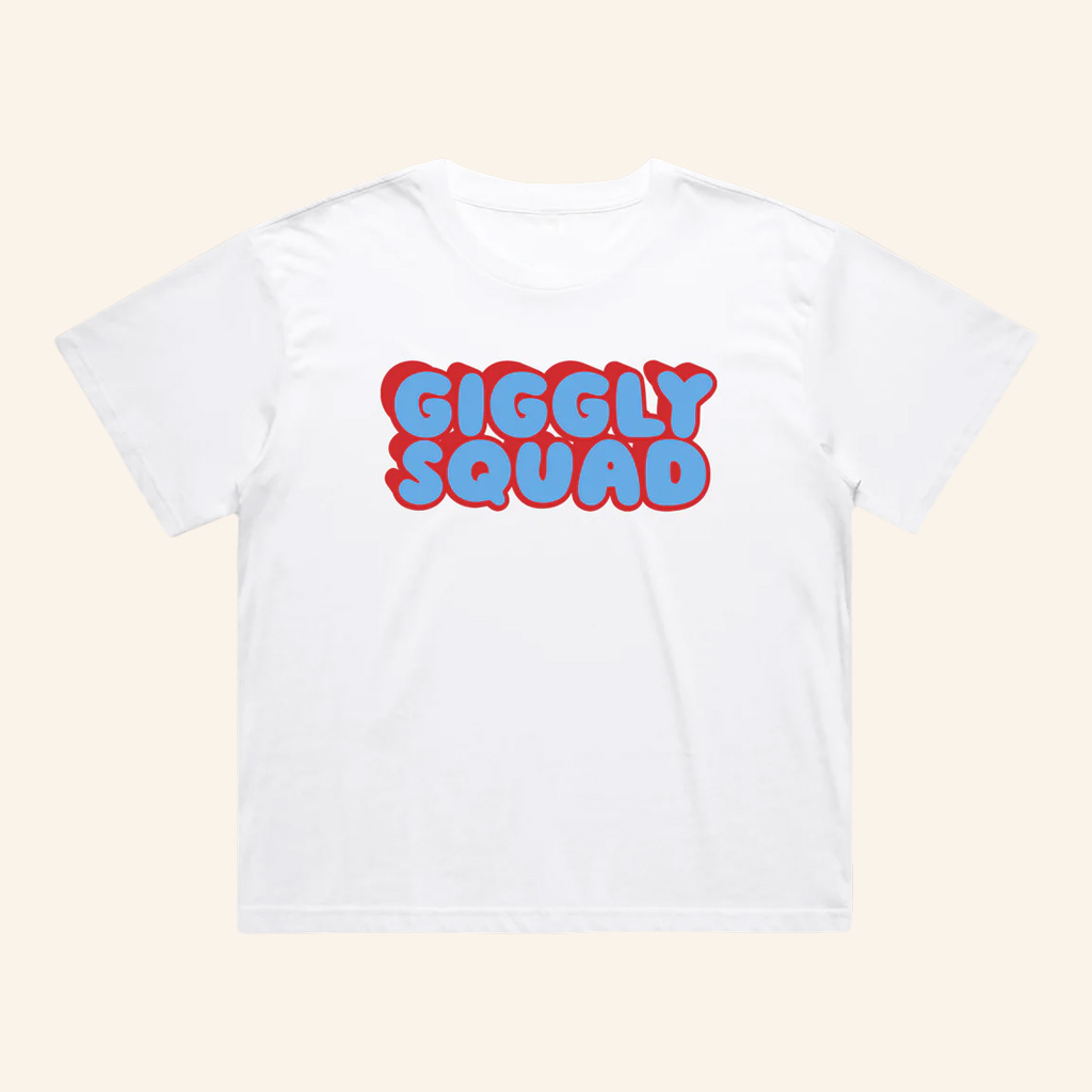 Giggly Squad Merch Bubble Logo T-Shirt Christmas Gifts For Girlfriend Giggly Squad Merch Bubble Logo T-Shirt Christmas Gifts For Girlfriend