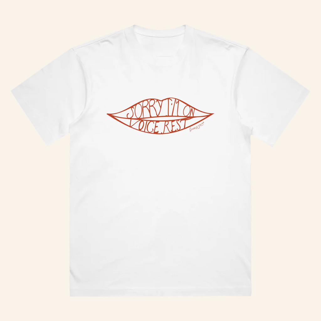Giggly Squad Merch Sorry I'm On Voice Rest T-Shirt Christmas Gift Ideas For Girlfriend