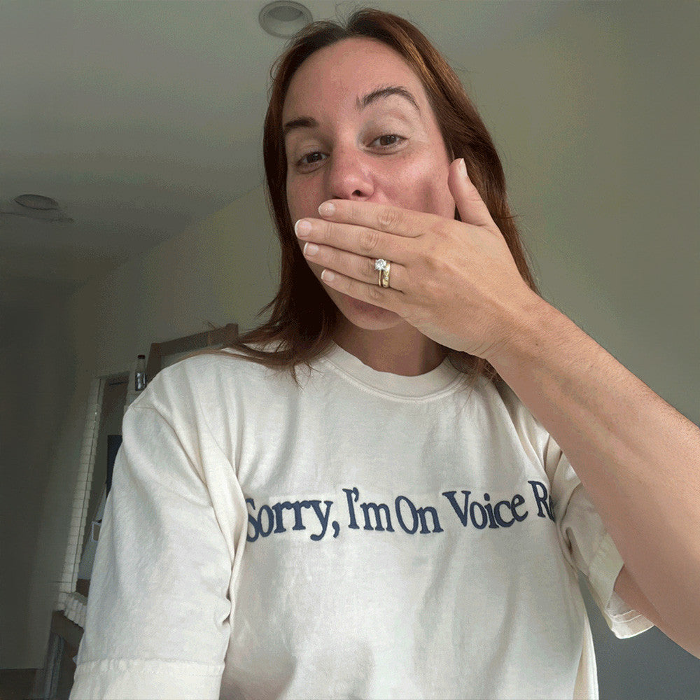 Giggly Squad Merch Sorry I'm On Voice Rest T-Shirt Mother's Day Gifts For Fans Gift for Brother