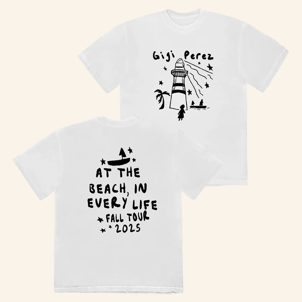 Gigi Perez Merch At The Beach In Every Life Tour T-Shirt Christmas Gifts For Music Fan Gigi Perez Merch At The Beach In Every Life Tour T-Shirt Christmas Gifts For Music Fan
