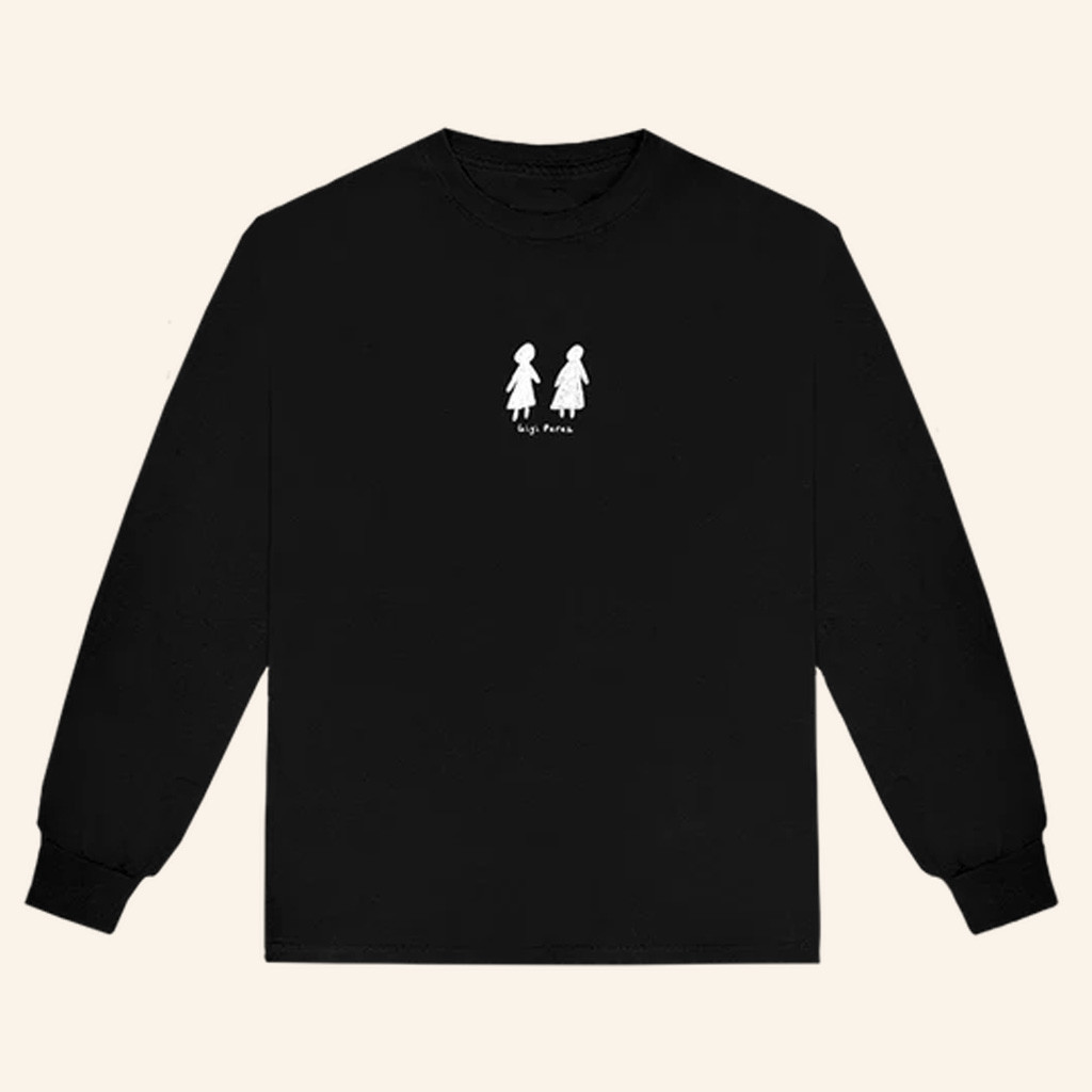 Gigi Perez Merch Gigi Perez Logo Black Long Sleeve T-Shirt Gifts For Brother Gigi Perez Merch Gigi Perez Logo Black Long Sleeve T-Shirt Gifts For Brother