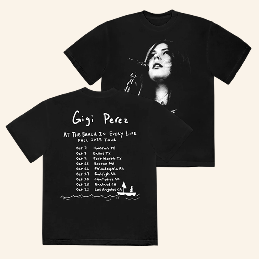 Gigi Perez Merch Tour Photo T-Shirt Music Lover Gift Ideas For Him