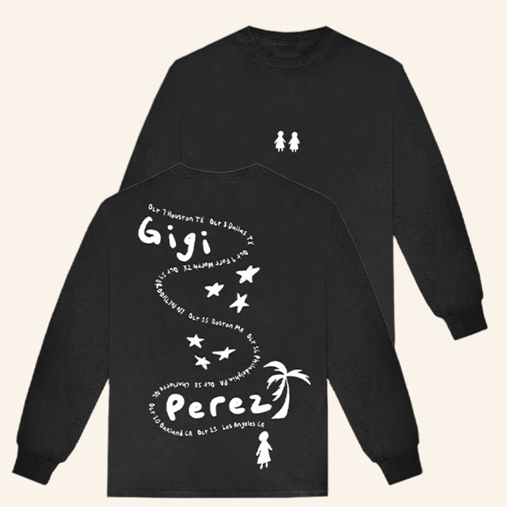 Gigi Perez Music Merch Stick Figures Date Back Long Sleeve Shirt Gifts For Music Fans