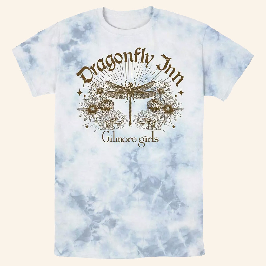 Gilmore Girls Merch Dragonfly Inn Antique Tie Dye Shirt Gifts Ideas For Friends