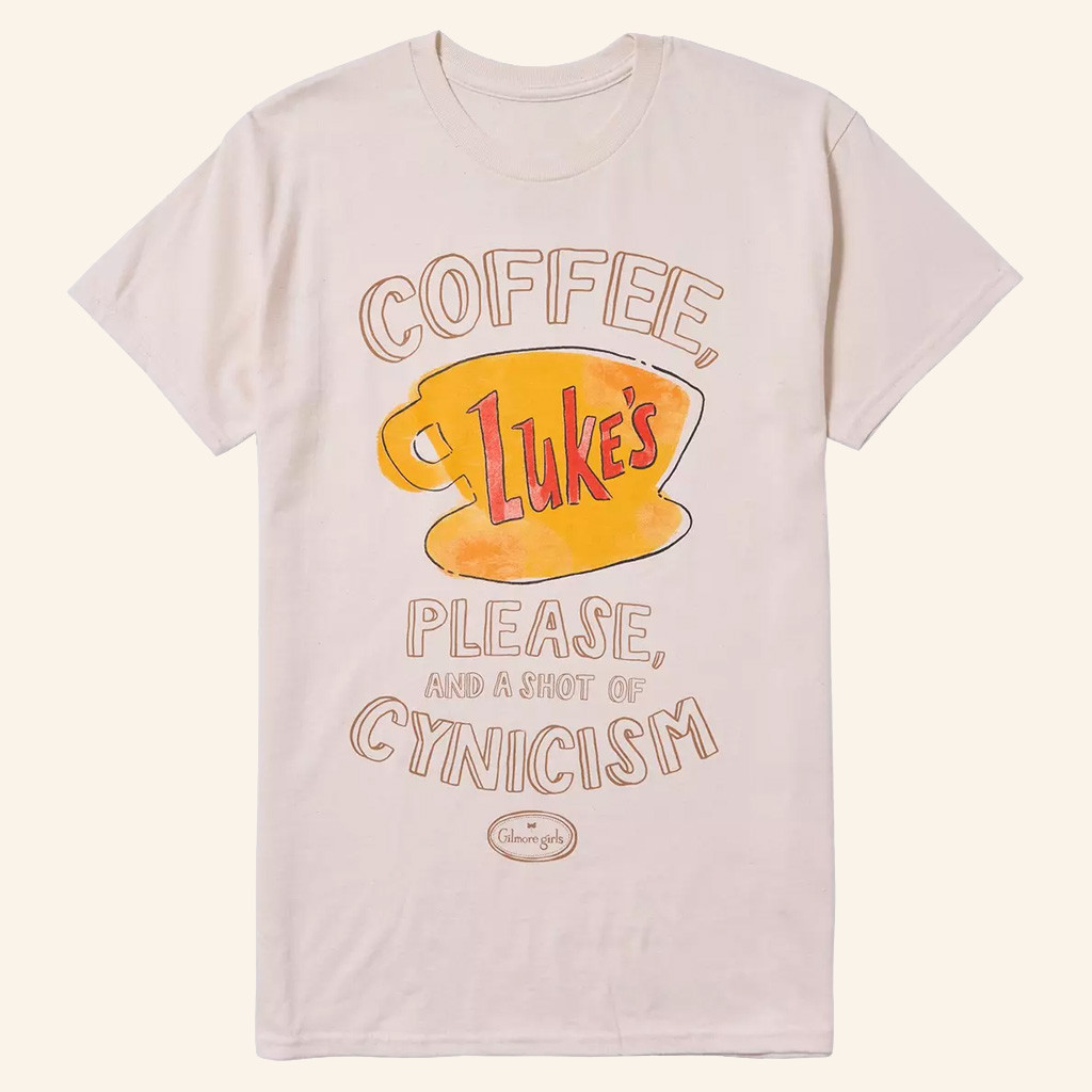 Gilmore Girls Merch Luke's Coffee T-Shirt Luke's Diner Shirt Gifts For Coffee Lovers
